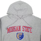 Mens Grey Champion Morgan State Hoodie Jumper