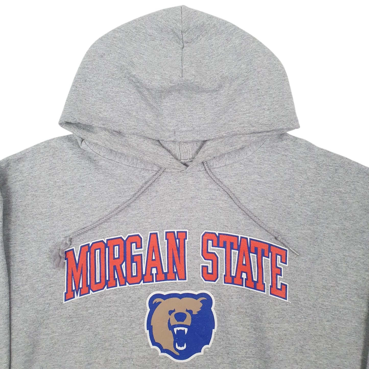 Mens Grey Champion Morgan State Hoodie Jumper