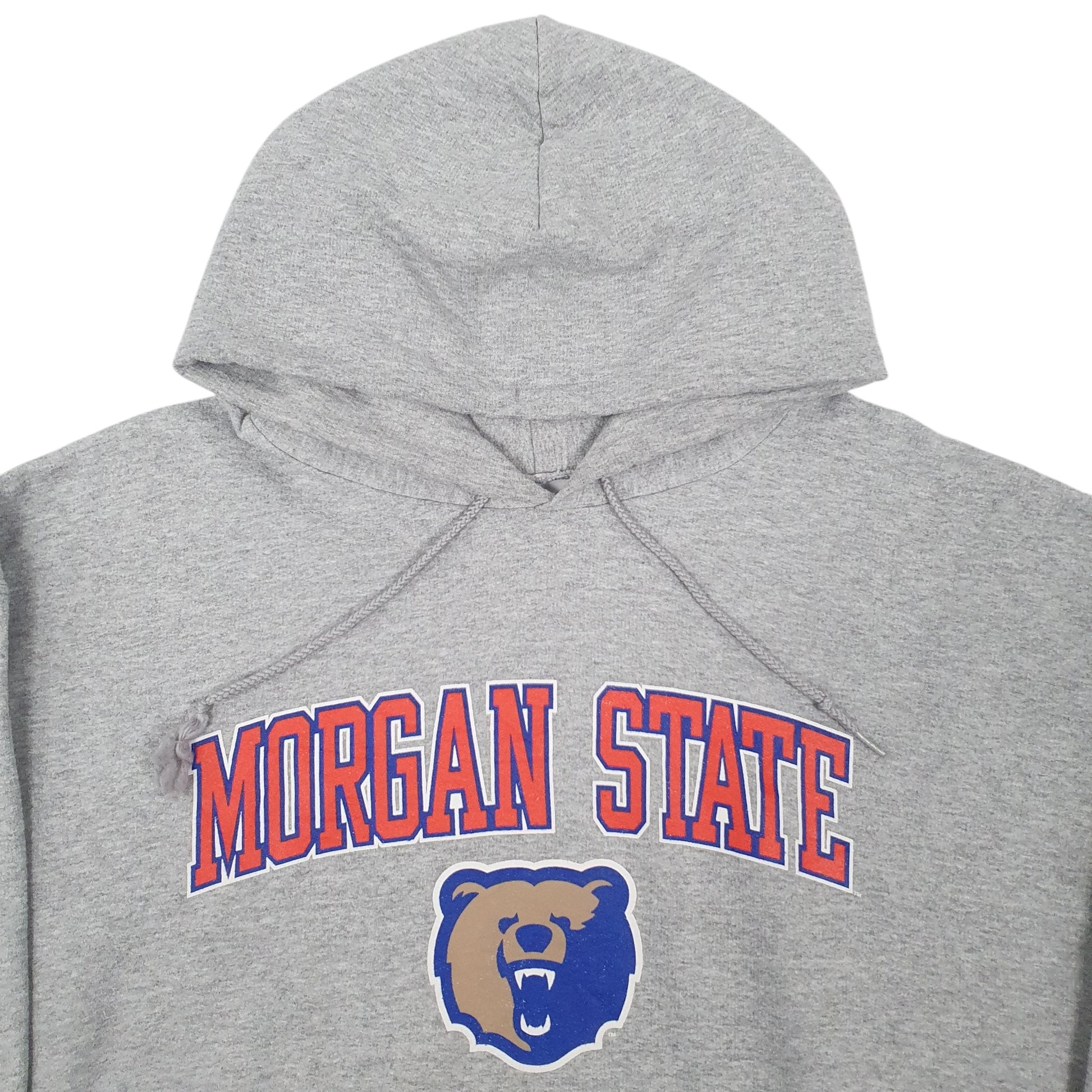 Mens Grey Champion Morgan State Hoodie Jumper