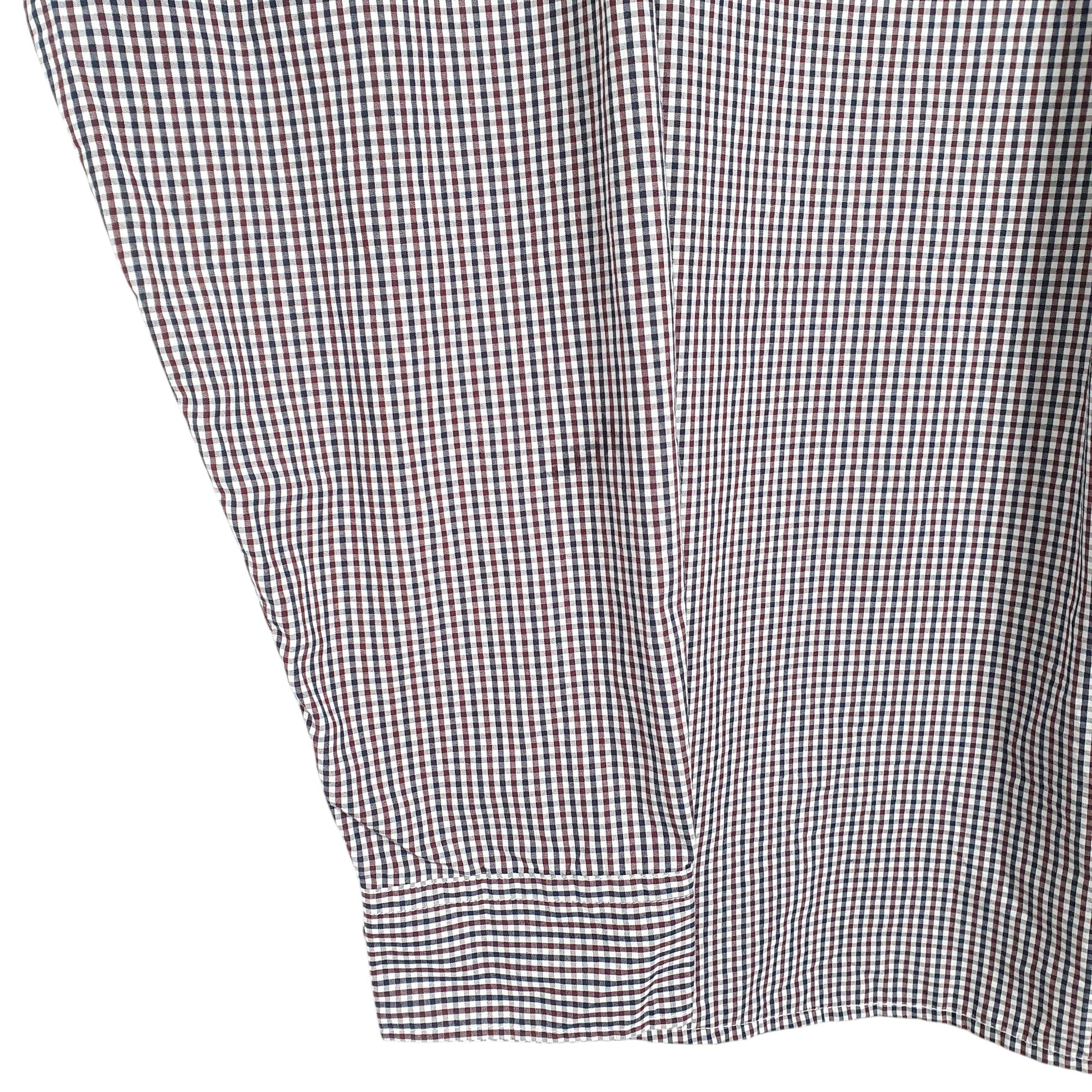 Mens White Dockers  Long Sleeve Shirt