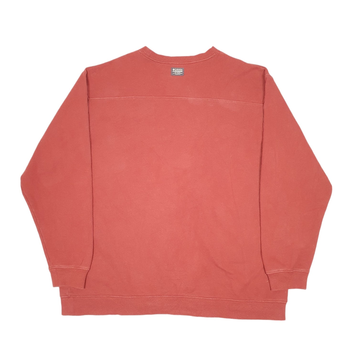 Mens Red Columbia Sportswear  Crewneck Jumper