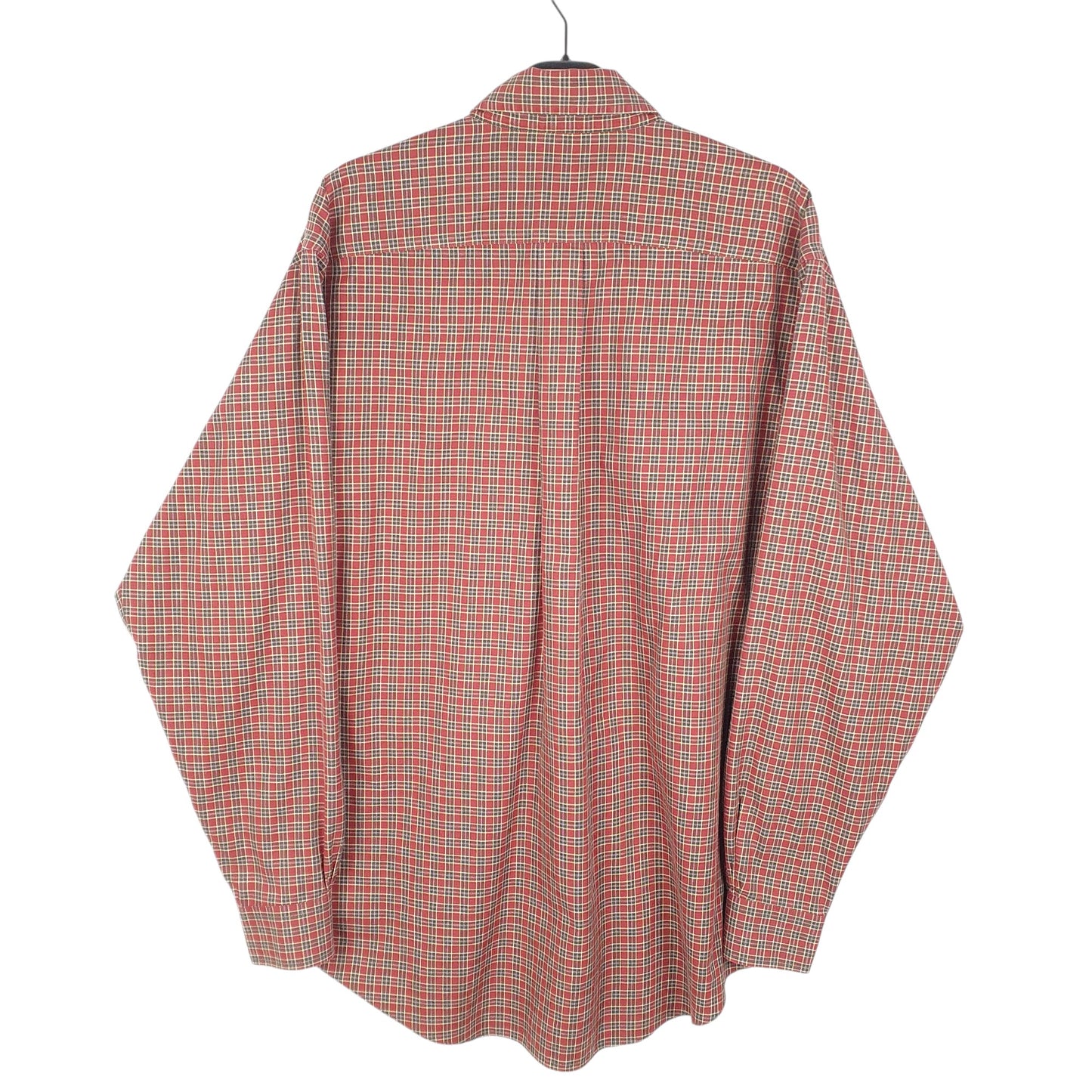 Mens Red Brooks Brothers Tartan Long Sleeve Shirt