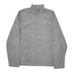 Mens Grey Starter  Quarter Zip Jumper