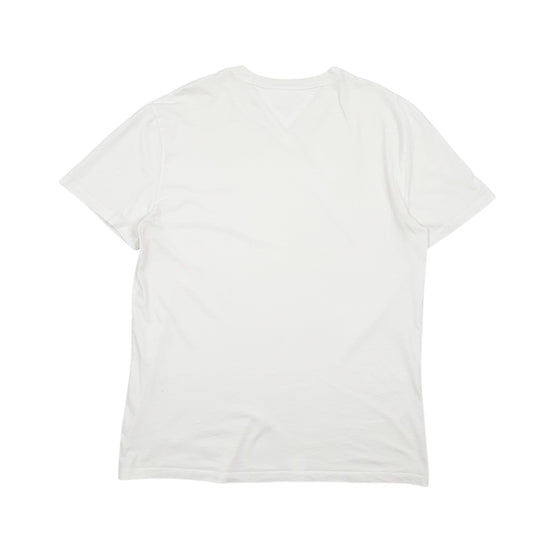 Mens White Tommy Hilfiger  Short Sleeve T Shirt