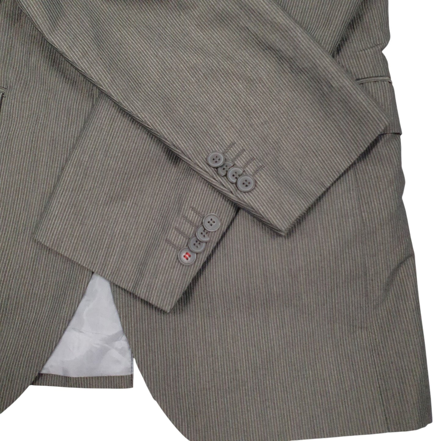 Mens Grey Bogie Slim Fit  Coat