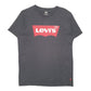Mens Black Levis  Short Sleeve T Shirt