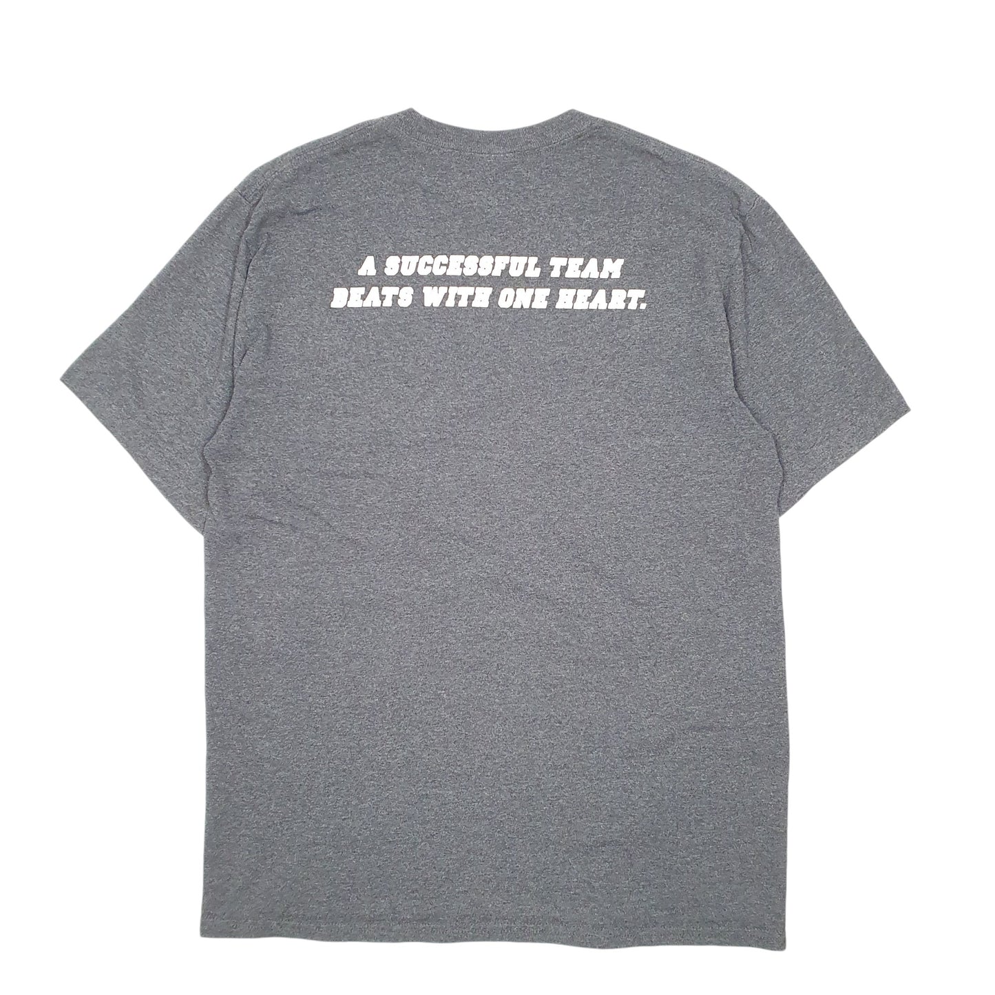 Mens Grey Port & Company UWP Basketball Short Sleeve T Shirt