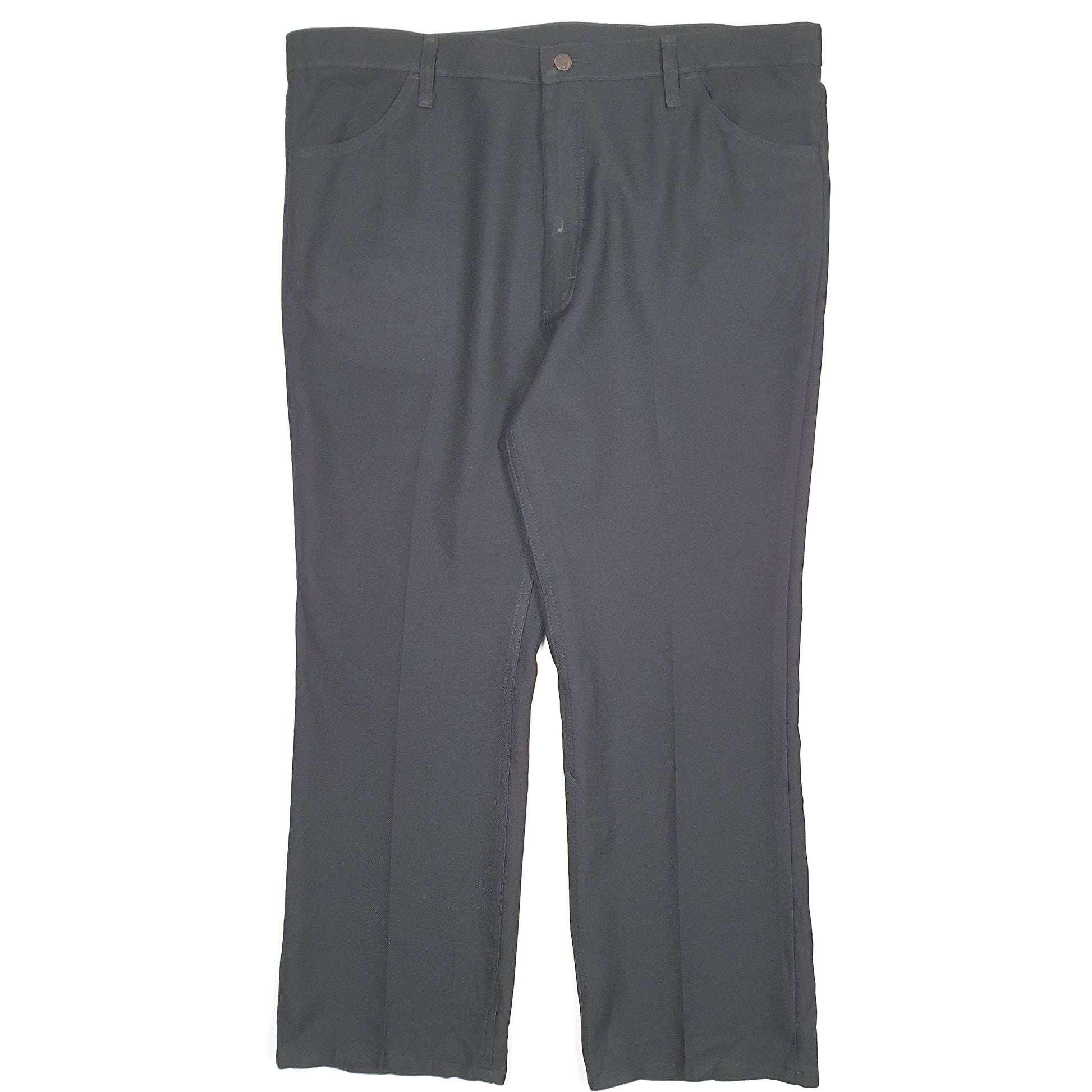 Mens Black Wrangler 82BK Vintage 1990s Chino Trousers