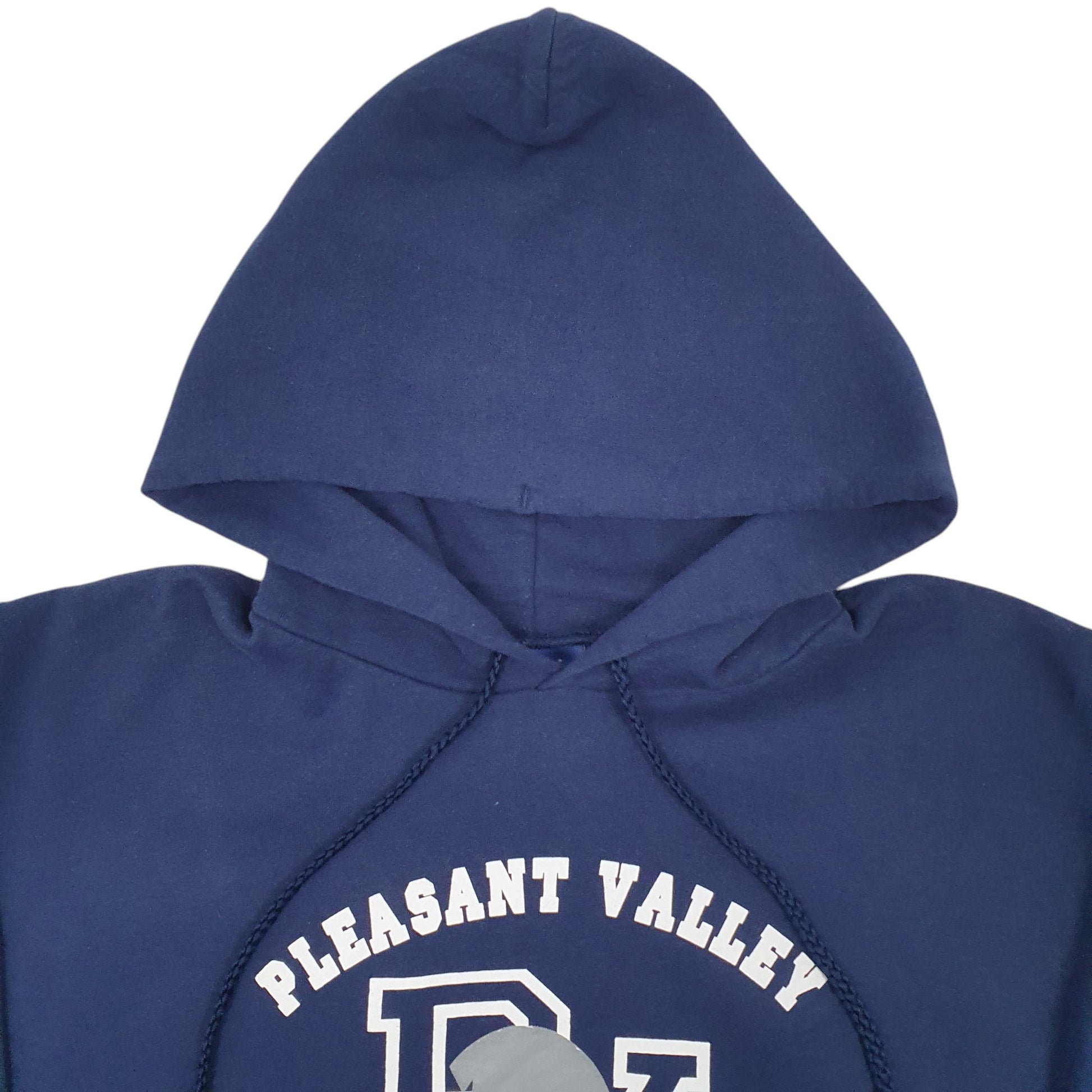 Mens Navy Champion Pleasant Valley Wrestling Hoodie Jumper