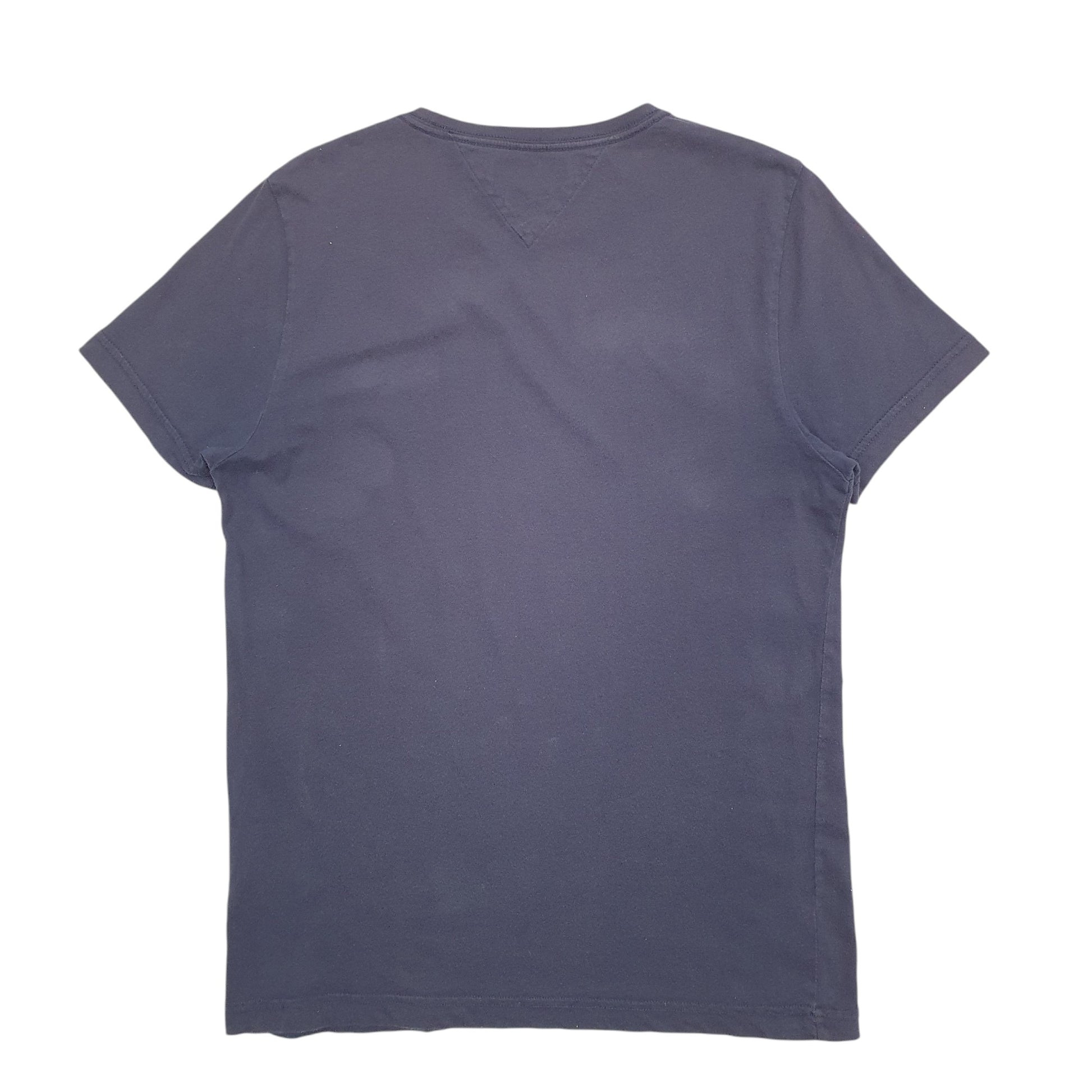 Mens Navy Tommy Hilfiger Spellout New York Short Sleeve T Shirt