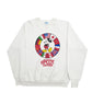 Mens White Disney Disney World Mickey Mouse Epcot Center Made In USA Vintage 90's Crewneck Jumper
