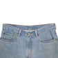 Mens Blue Levis Denim Jeans Jorts 550 Loose Denim Shorts