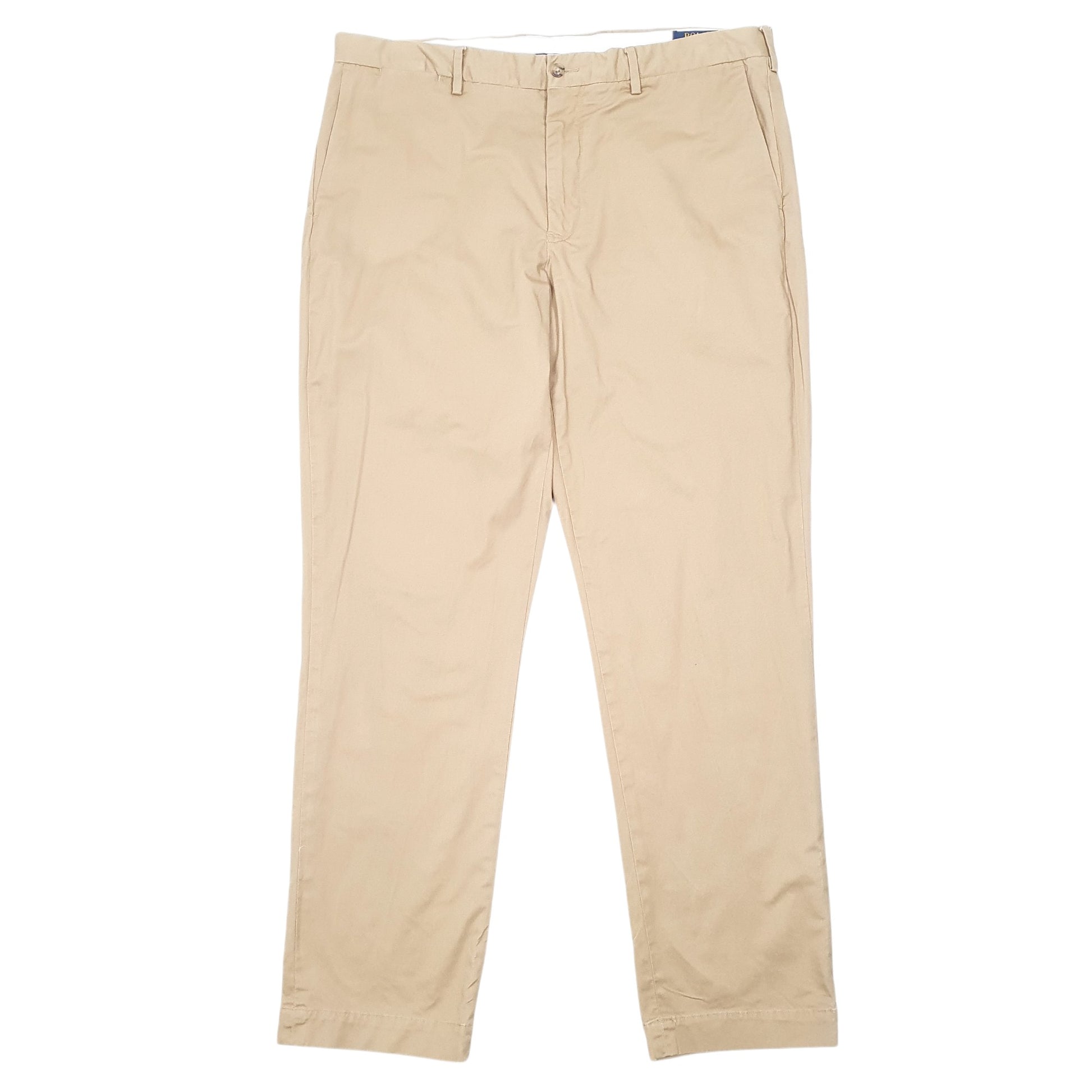 Mens Tan Polo Ralph Lauren Stretch Chino Trousers