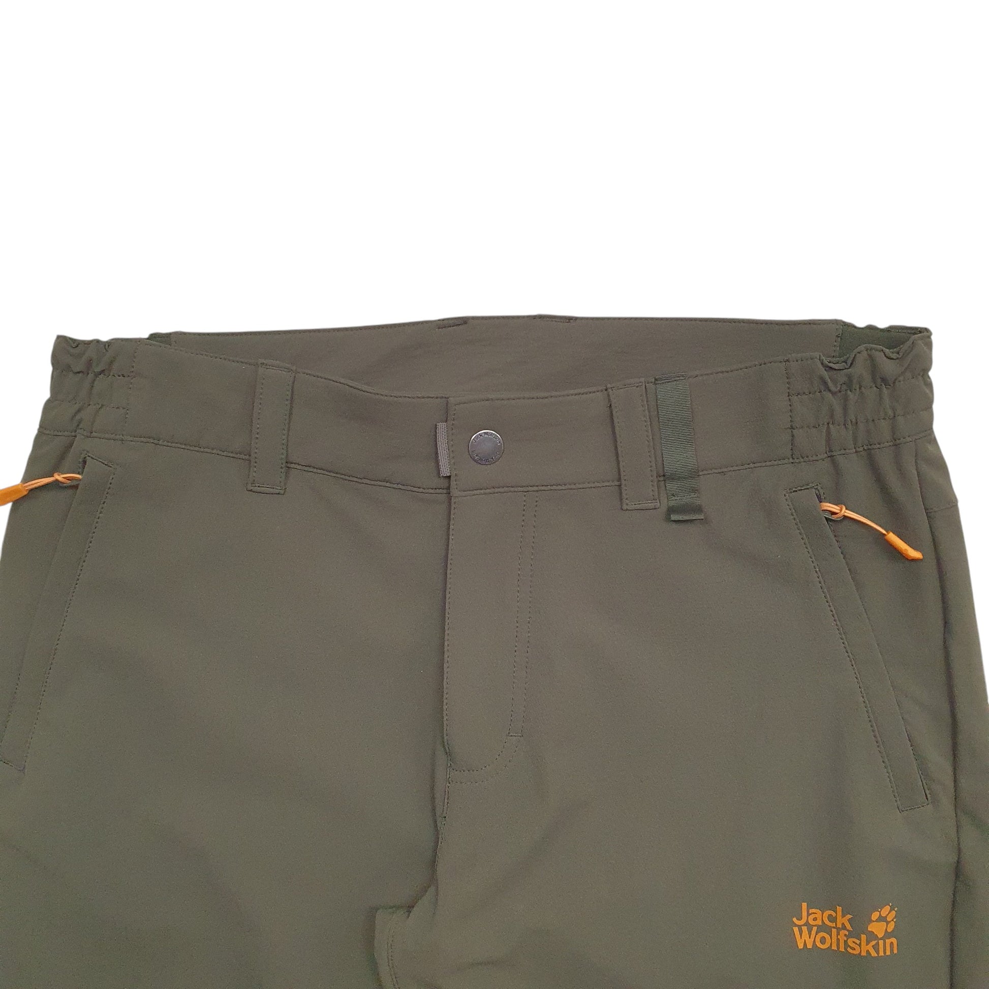Mens Khaki Jack Wolfskin  Jogger Trousers