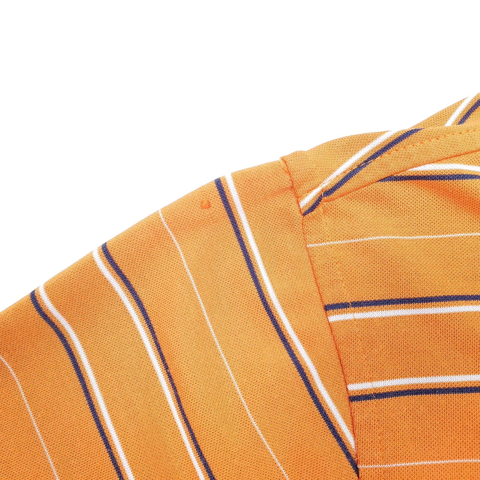 Mens Orange Izod Golf Short Sleeve Polo Shirt