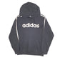 Mens Black Adidas  Hoodie Jumper