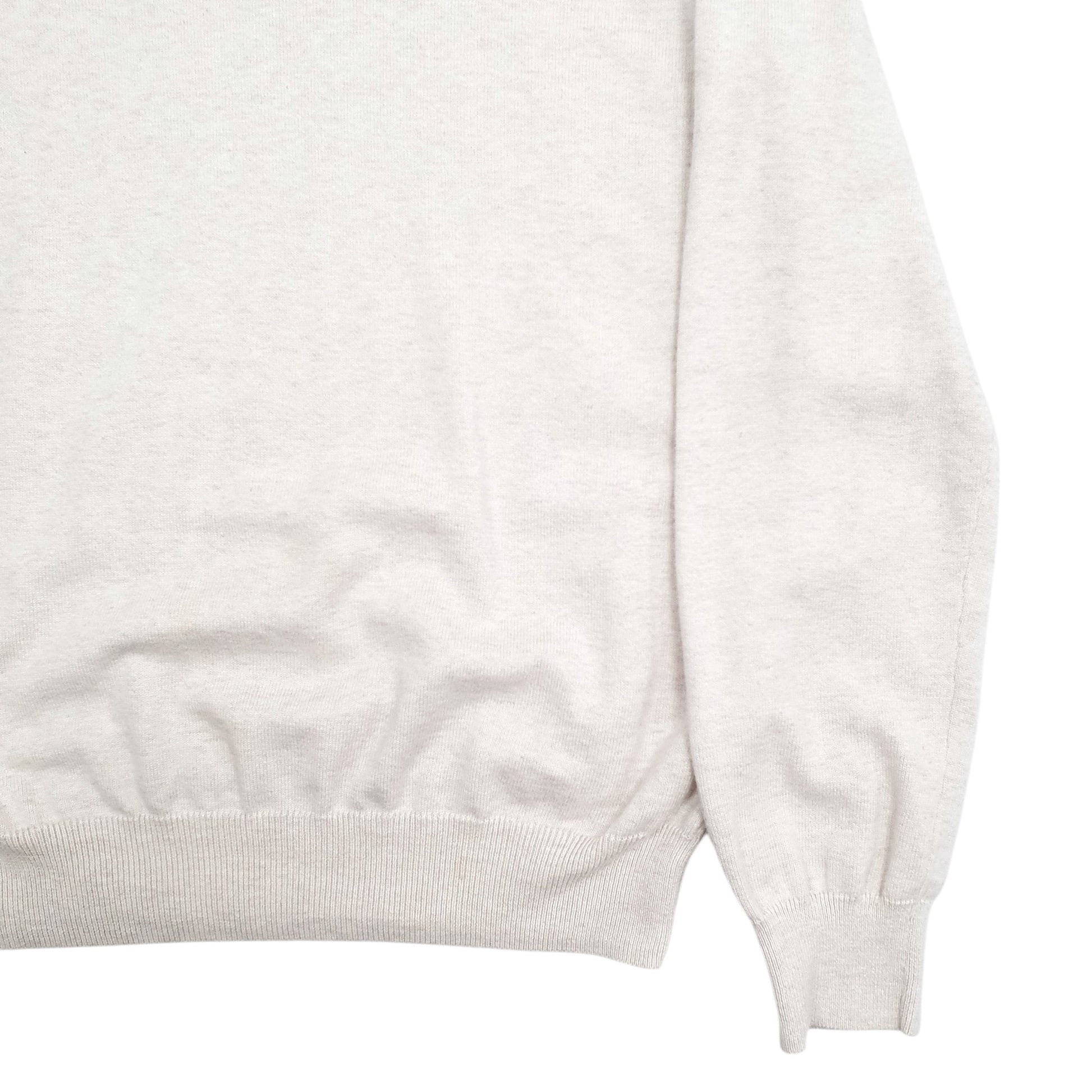 Mens Cream Tommy Hilfiger  Crewneck Jumper