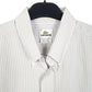 Mens White Lacoste  Long Sleeve Shirt