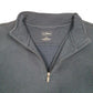 Mens Navy L.L.Bean  Quarter Zip Jumper