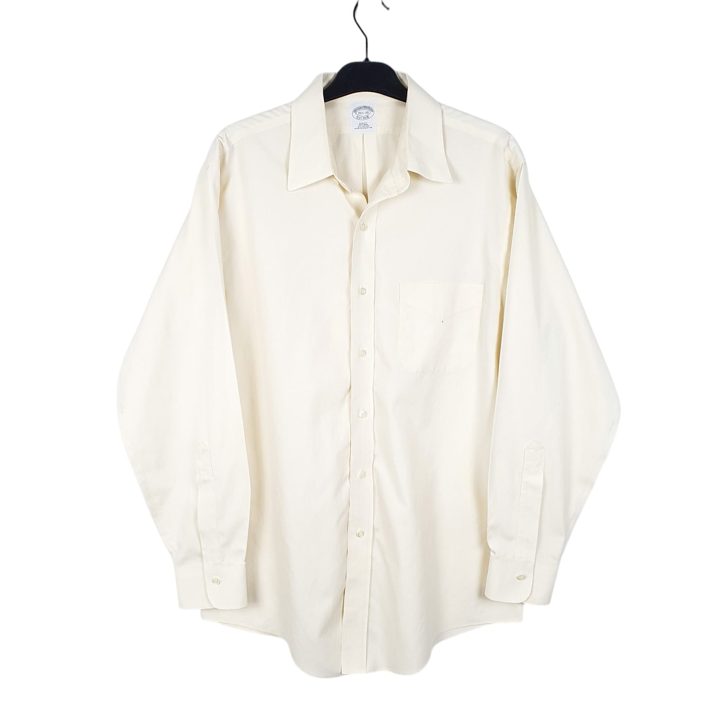 Mens Yellow Brooks Brothers  Long Sleeve Shirt