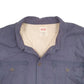 Mens Navy Levis Shacket Overshirt Lined Fleece Long Sleeve Shirt