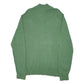 Mens Green Nautica Knit Sweater Quarter Zip Jumper