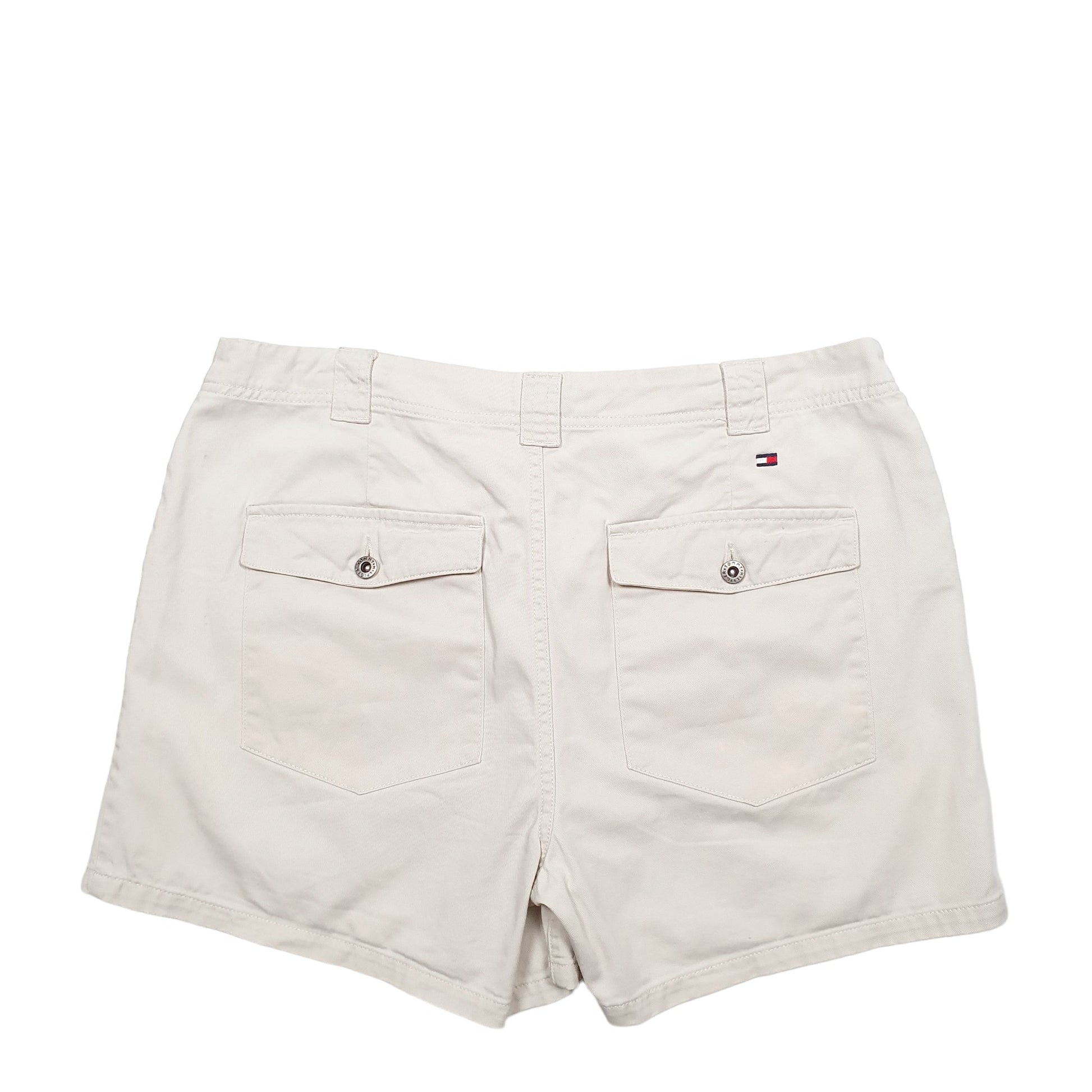 Womens Beige Tommy Hilfiger  Chino Shorts