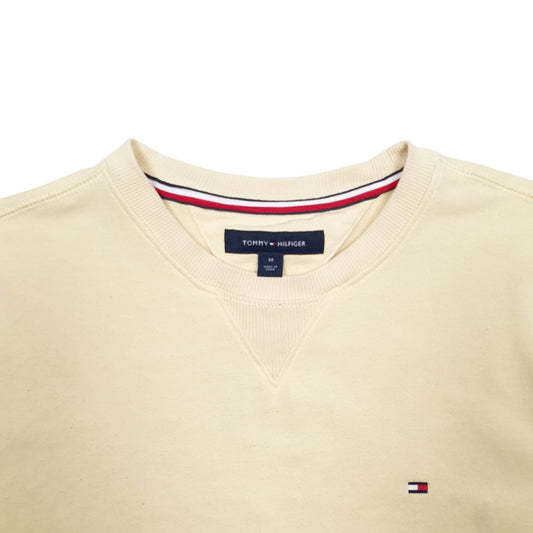 Mens Yellow Tommy Hilfiger  Crewneck Jumper