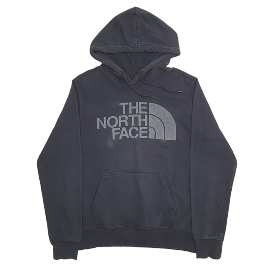 Mens Black The North Face Spellout Hoodie Jumper