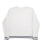 Womens White Fila  Crewneck Jumper