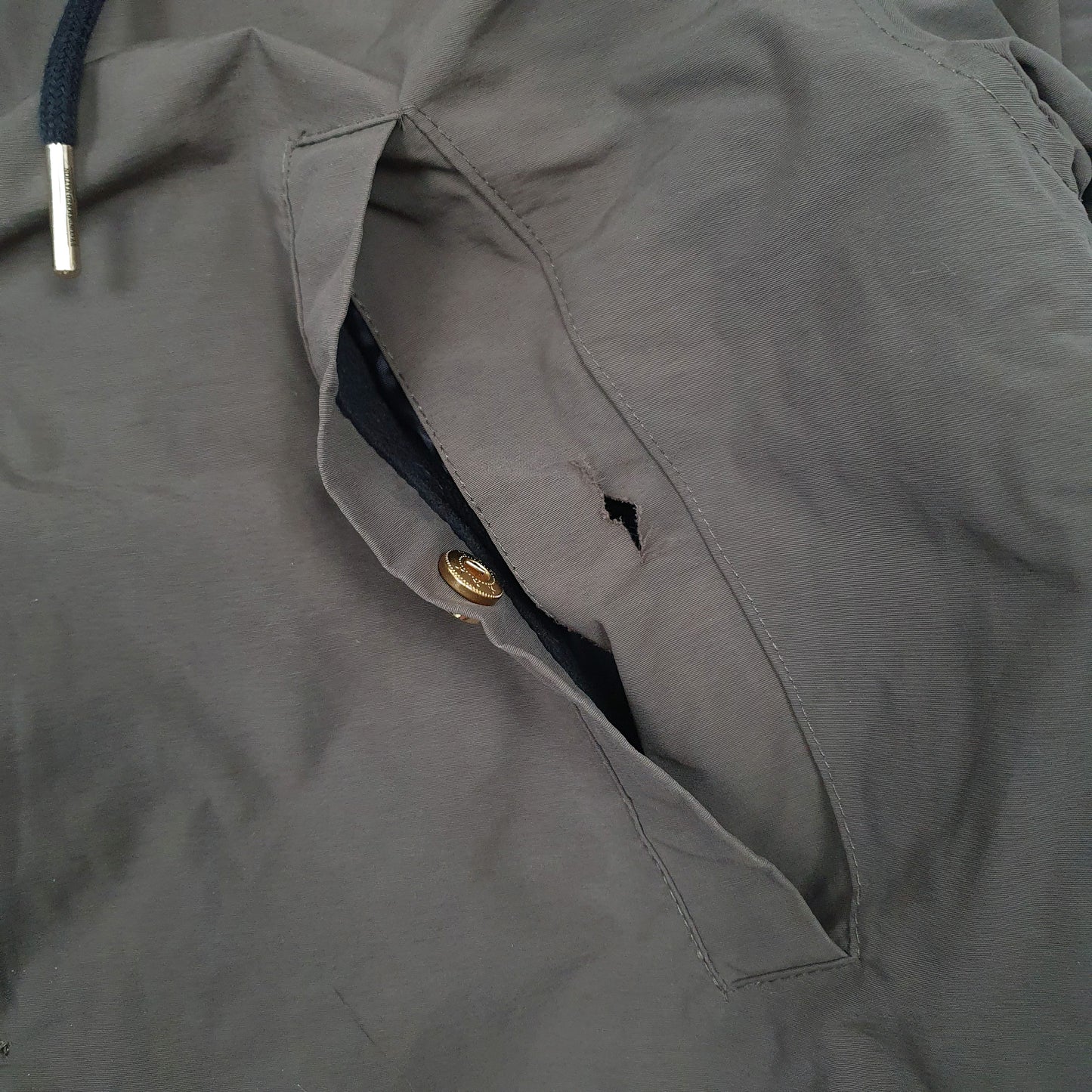 Mens Green Condemned Nation Glorious Gangsta Fur  Coat