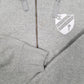 Womens Grey Champion Quarter Zip Hoodie Jumper