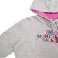 Mens Grey The North Face Spellout Hoodie Jumper