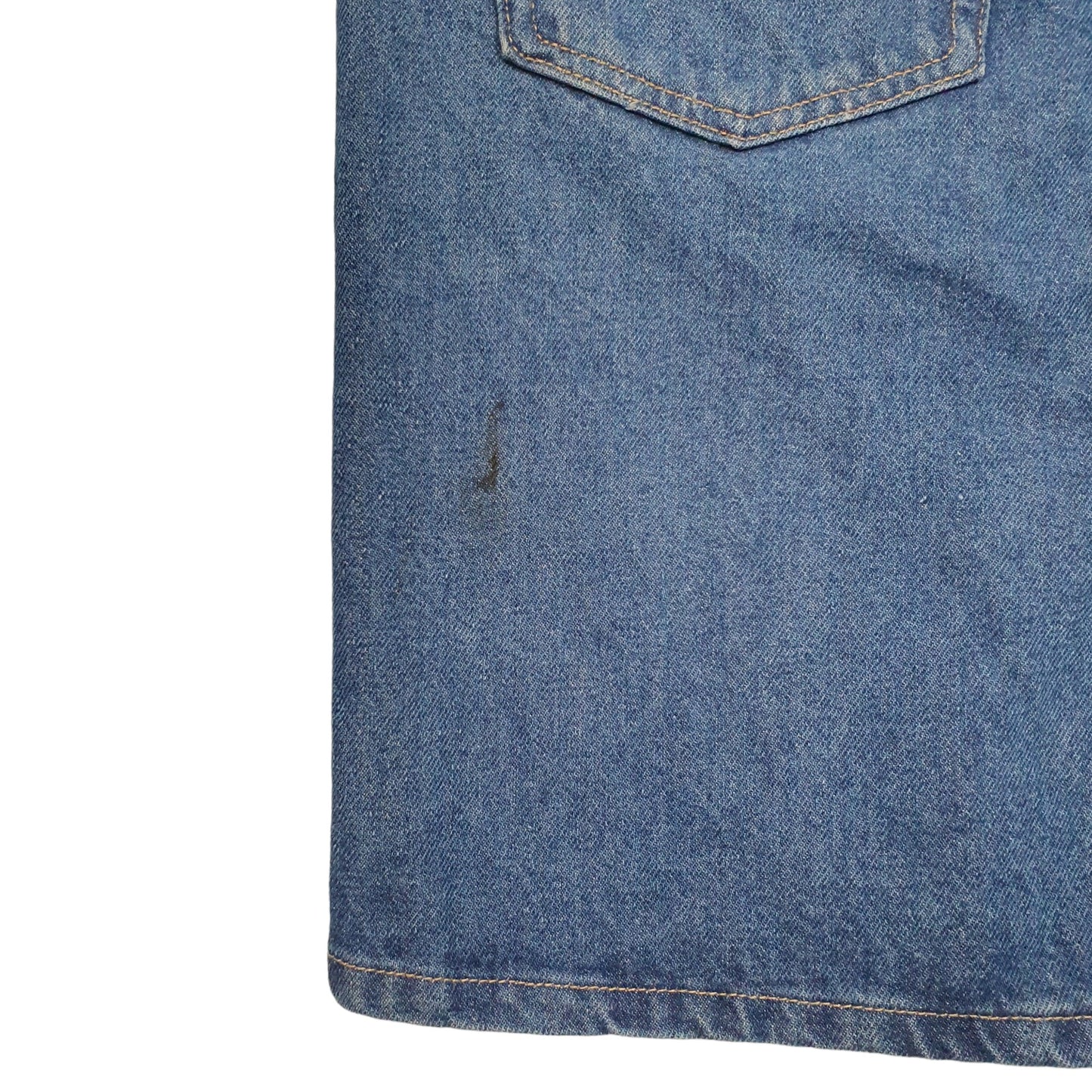 Mens Blue Lee  Denim Shorts