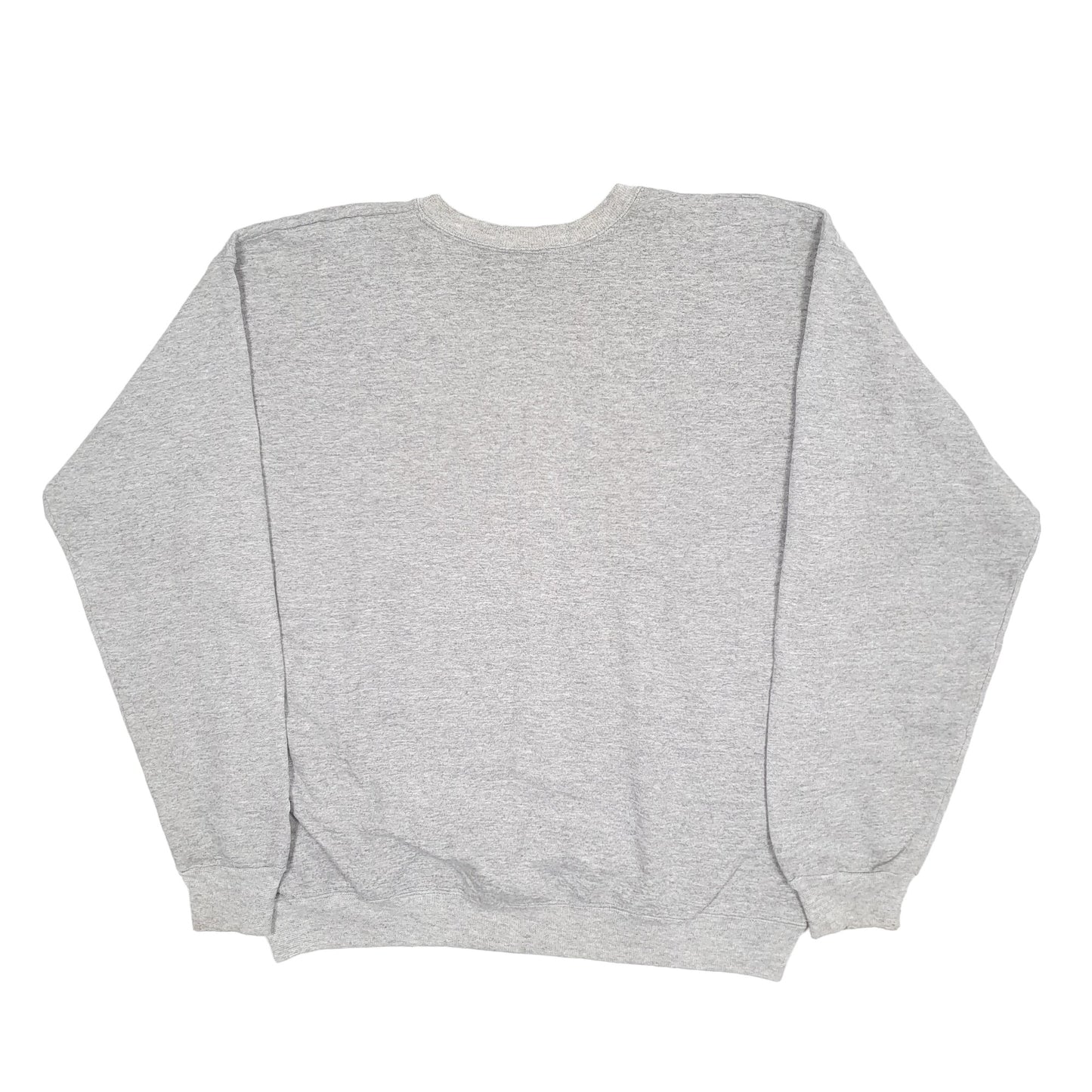 Mens Grey Champion NFL Washington Redskins Commanders Crewneck Jumper