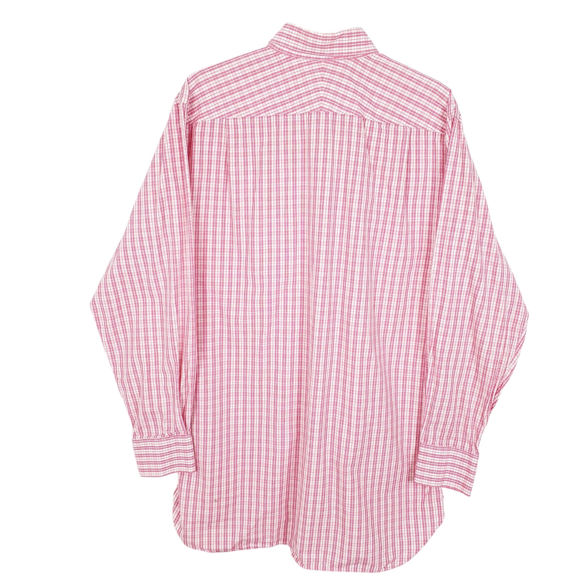 Mens Pink Pink Jermyn Street London Long Sleeve Shirt