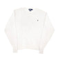 Mens White Polo Ralph Lauren  Crewneck Jumper