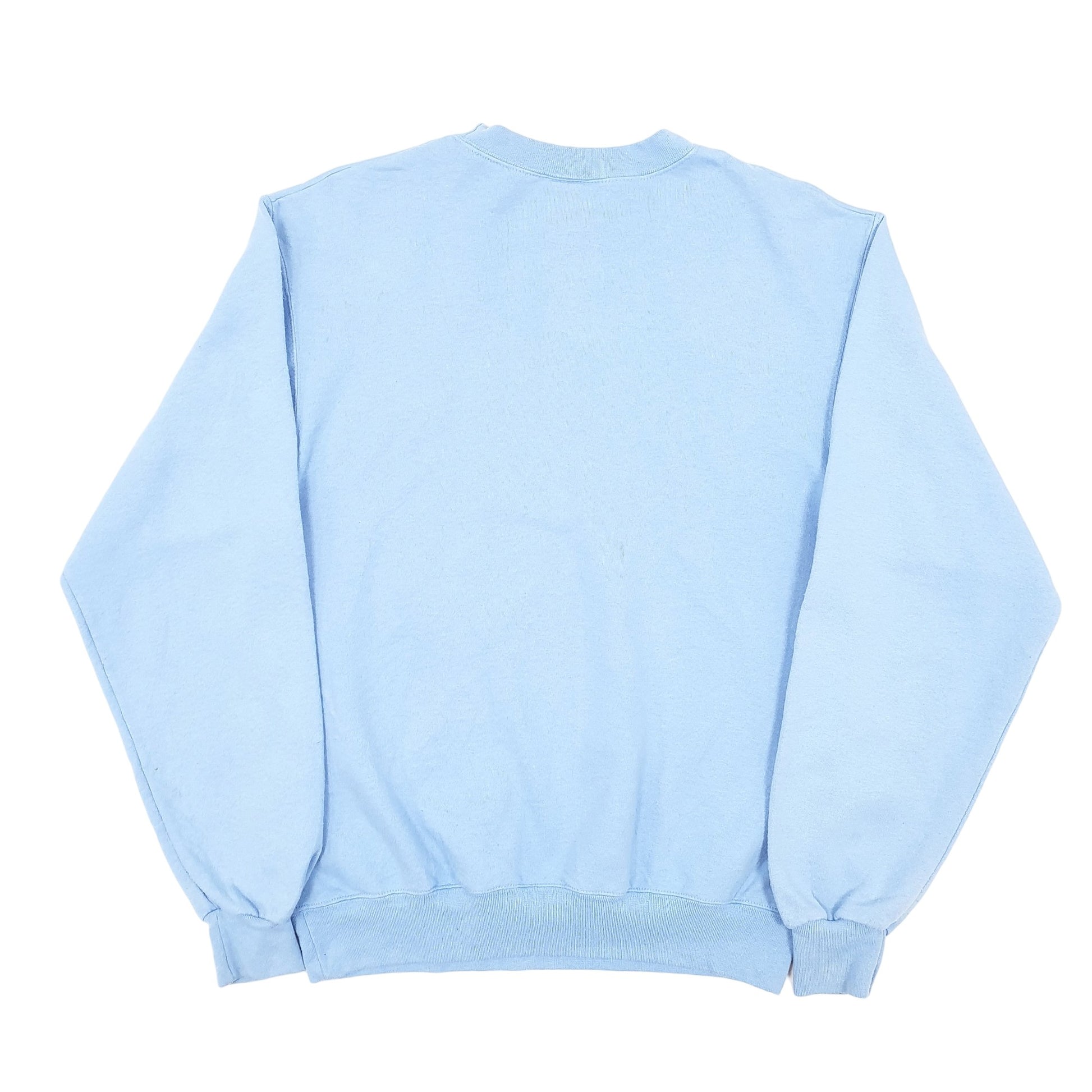 Mens Blue Champion John Hopkins Lacrosse College USA Crewneck Jumper