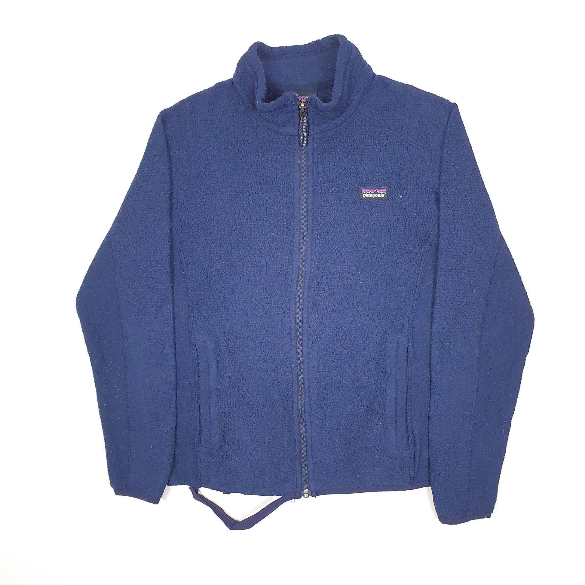 Womens Navy Patagonia  Full Zip Jumper