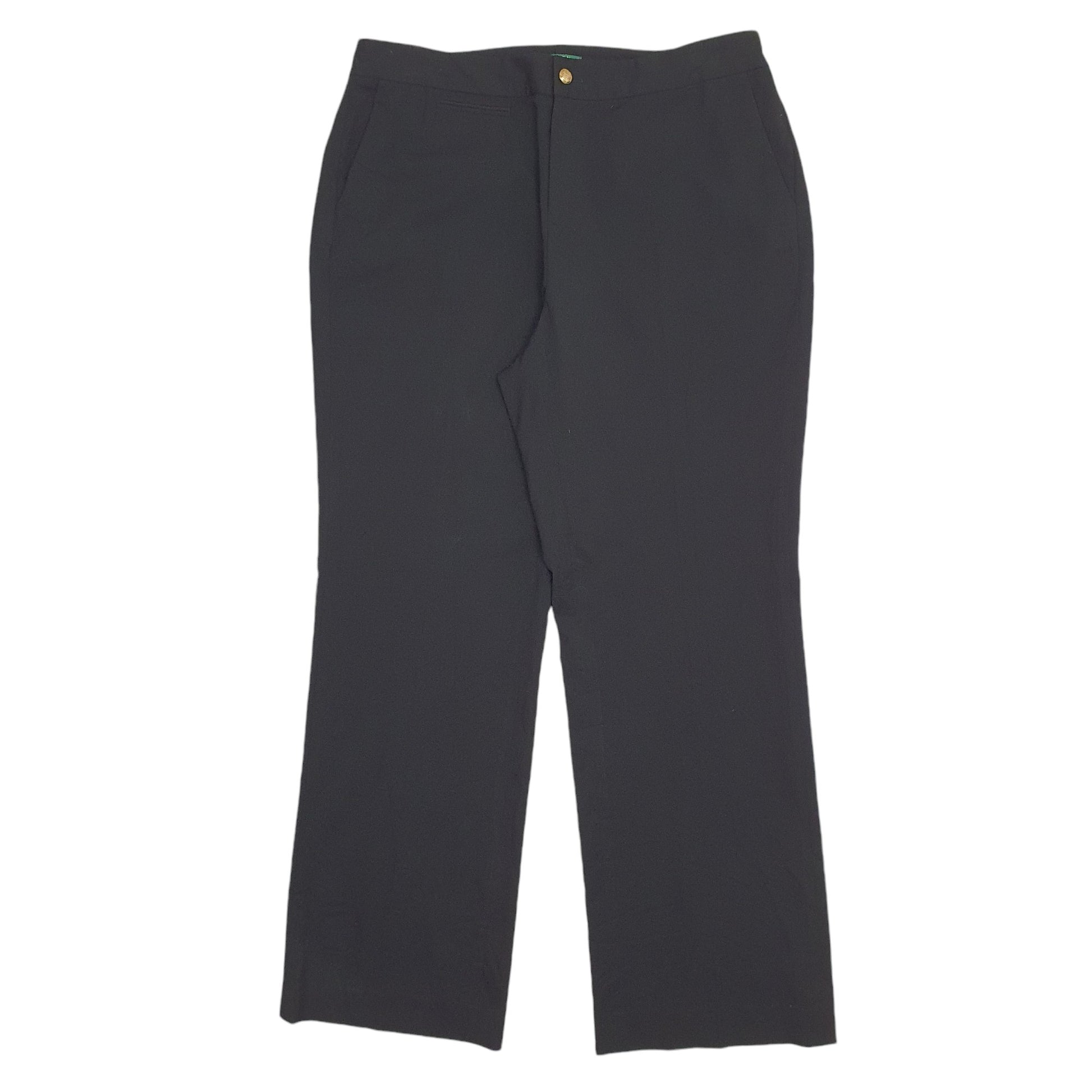 Womens Black Ralph Lauren  Chino Trousers