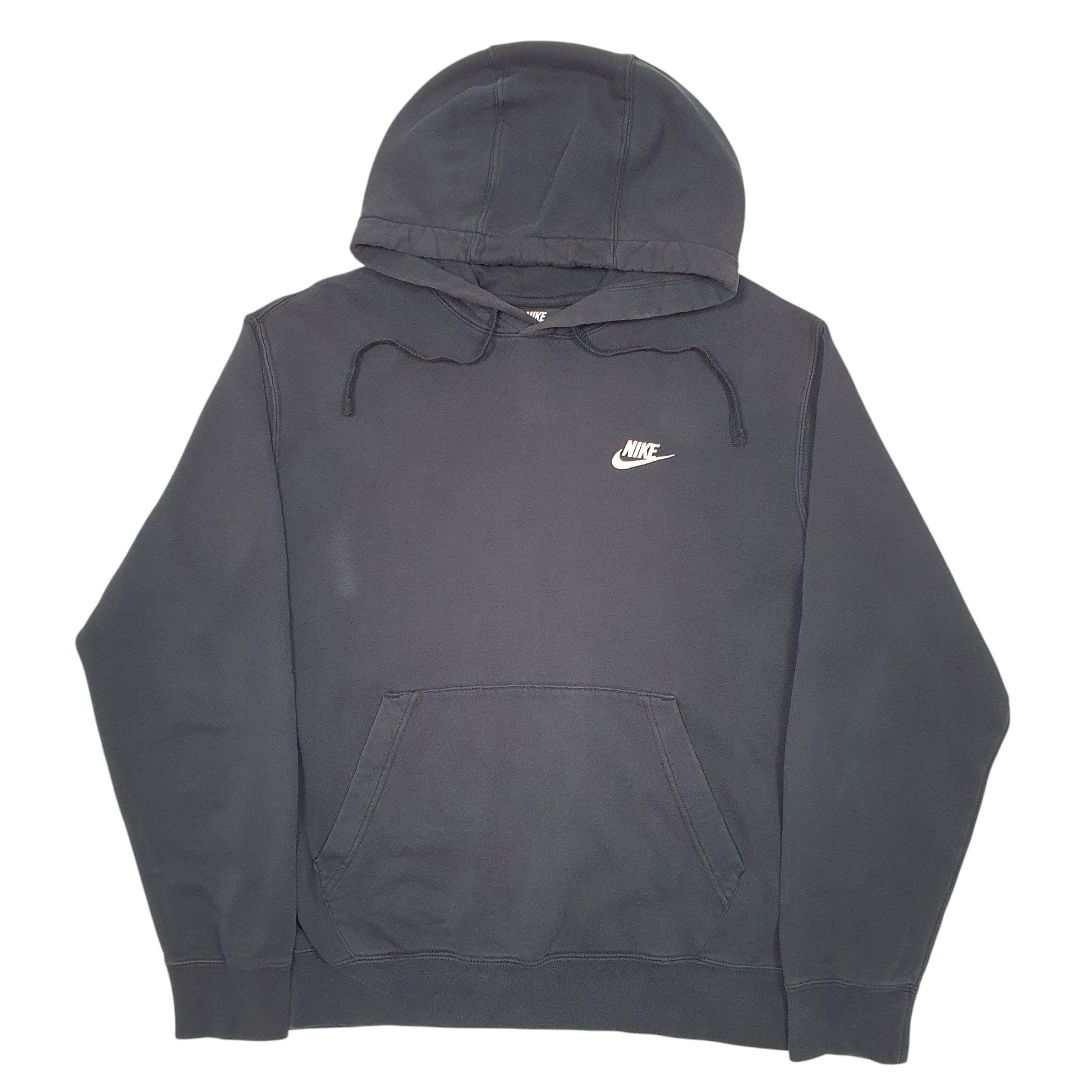 Mens Blue Nike Swoosh Hoodie Jumper