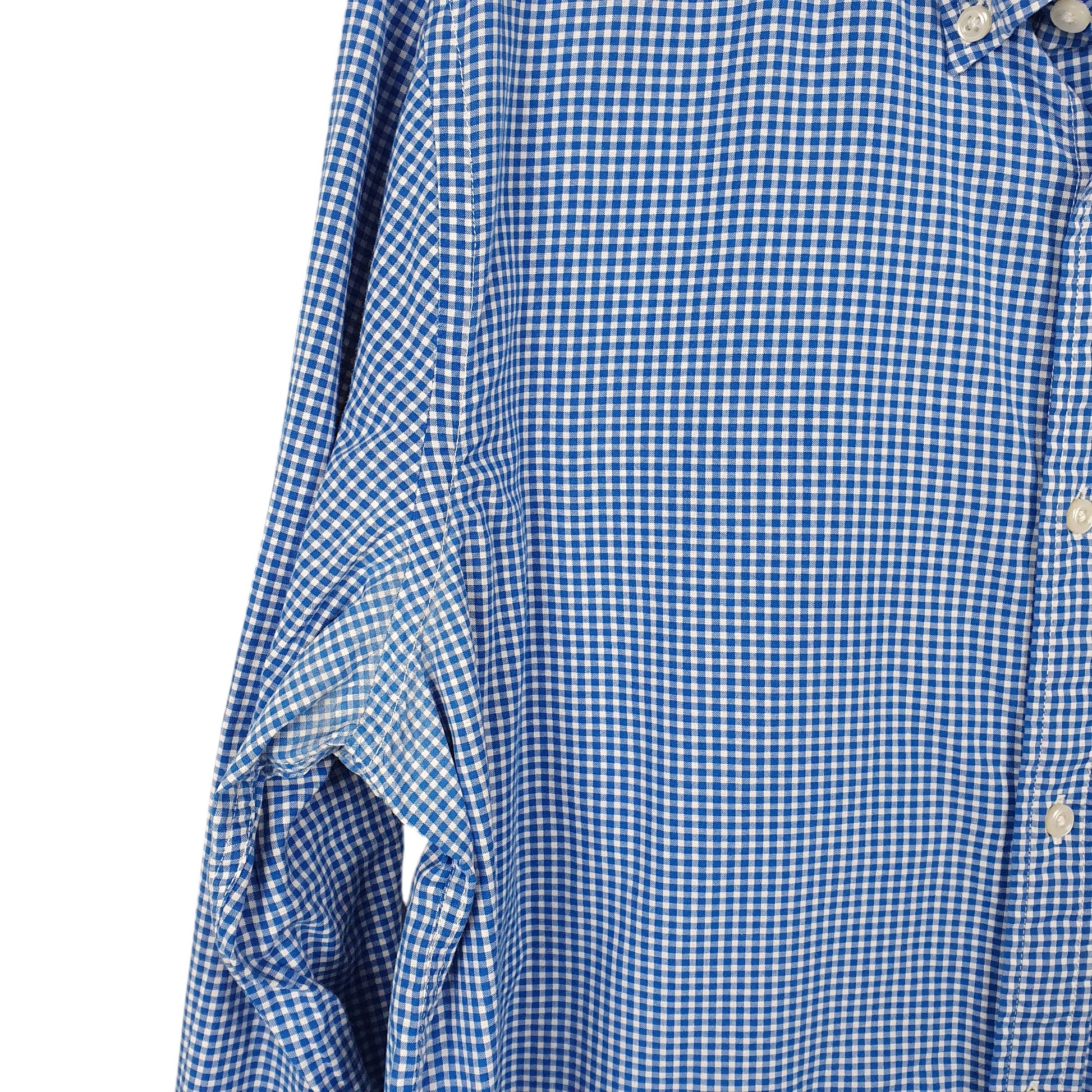 Mens Blue Tommy Hilfiger  Long Sleeve Shirt