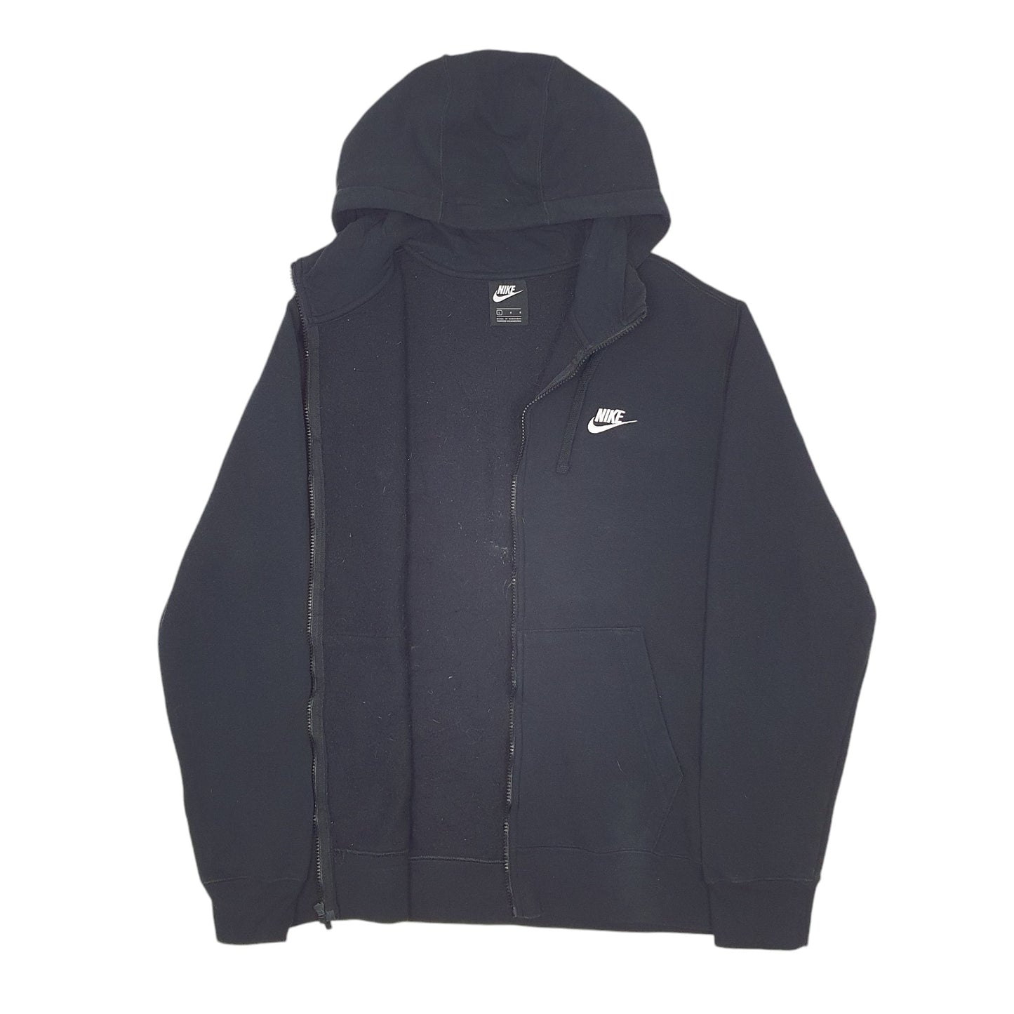 Mens Black Nike Tech Fleece Full Zip Jumper