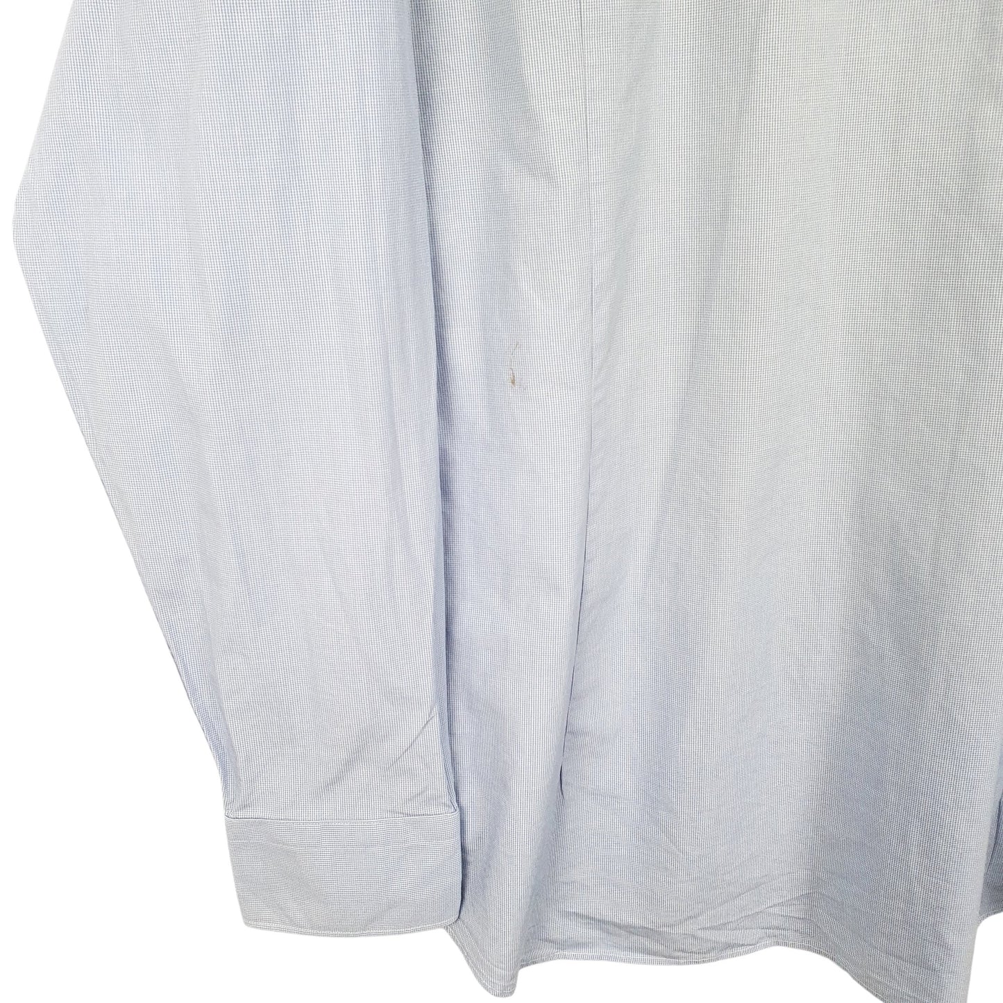 Mens Blue Tommy Hilfiger Fitted Tailored Long Sleeve Shirt