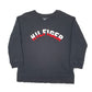 Mens Black Tommy Hilfiger Sleepwear Lightweight Crewneck Jumper