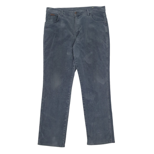 Mens Grey Wrangler  Corduroy Trousers