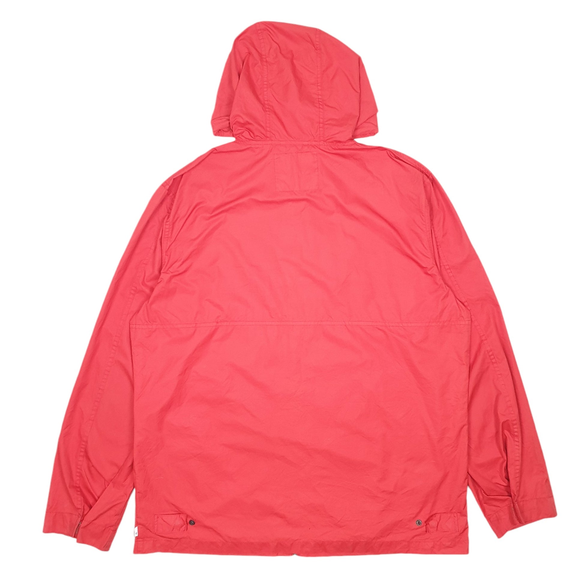 Mens Red Levis Hooded Lightweight Mac Anorak  Coat