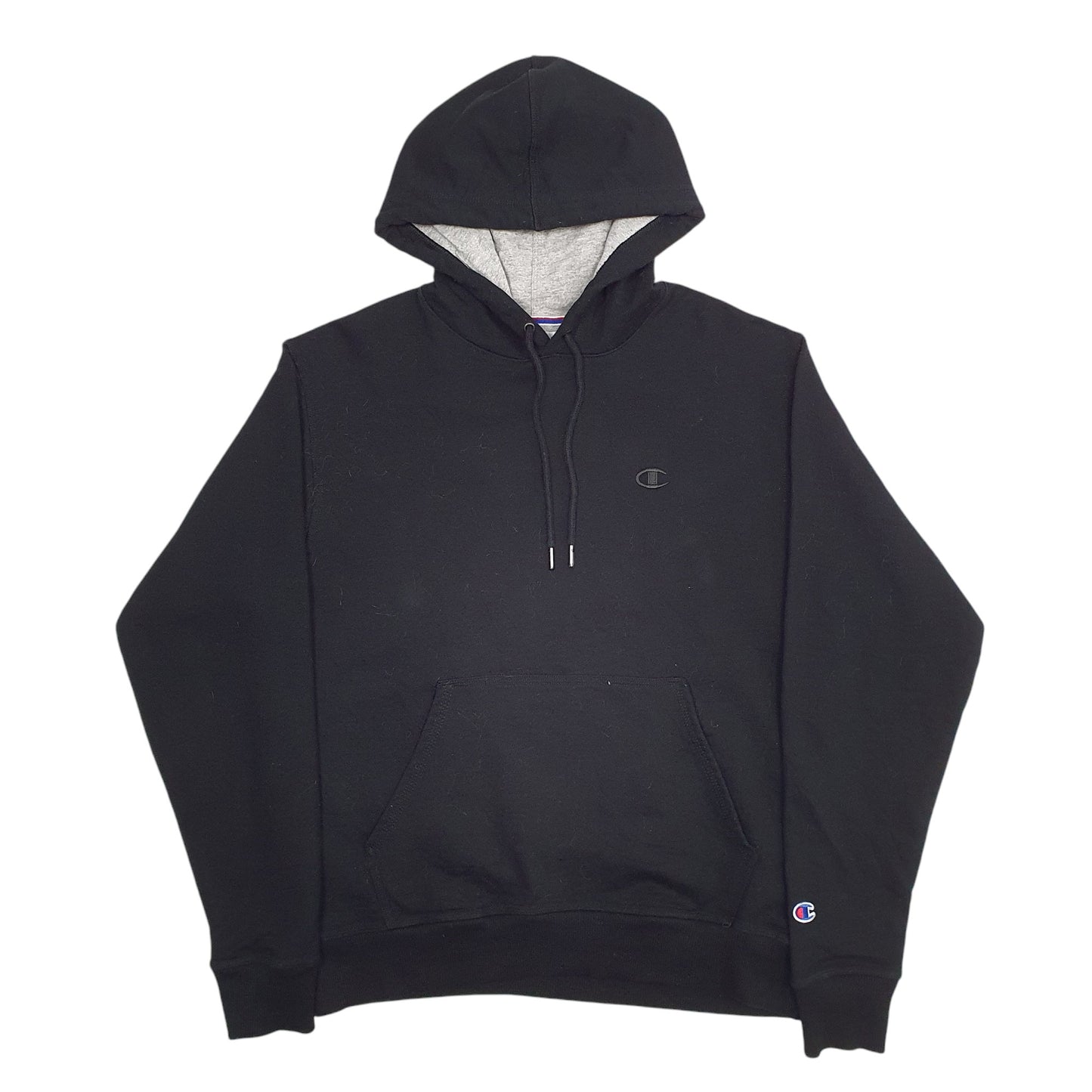 Mens Black Champion  Hoodie Jumper