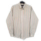 Mens Beige Barrington  Long Sleeve Shirt