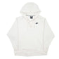 Mens White Nike Hockey Hoodie Jumper